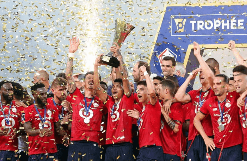 Lille alzó la Súpercopa de Francia