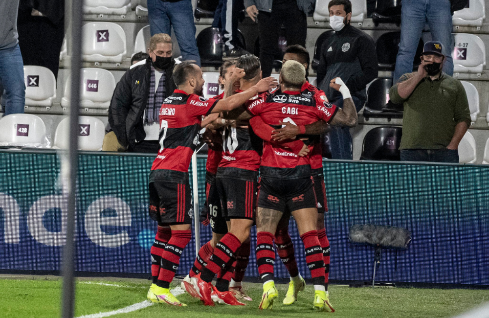 Flamengo goleó con comodidad a Olimpia.