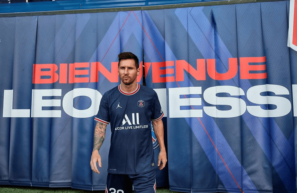 Messi fue presentado este miércoles por le PSG.