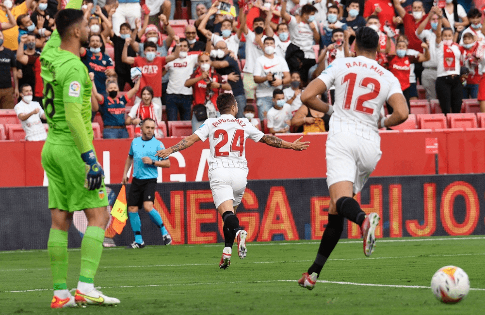 Sevilla suma 11 puntos y se ubica en el tercer puesto de la tabla.