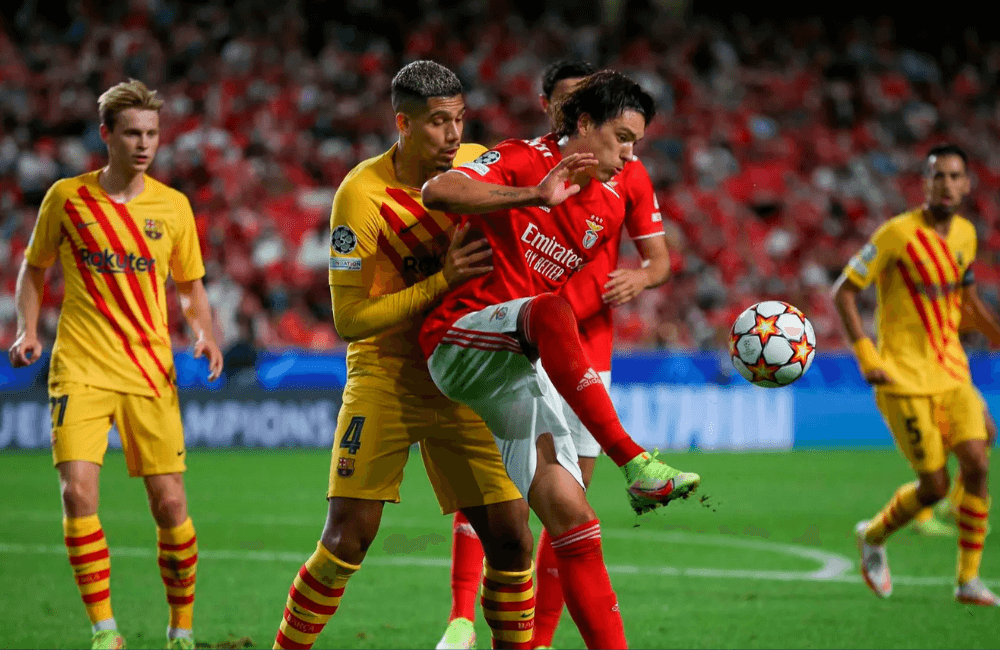 Benfica suma 4 puntos en la Champions League.