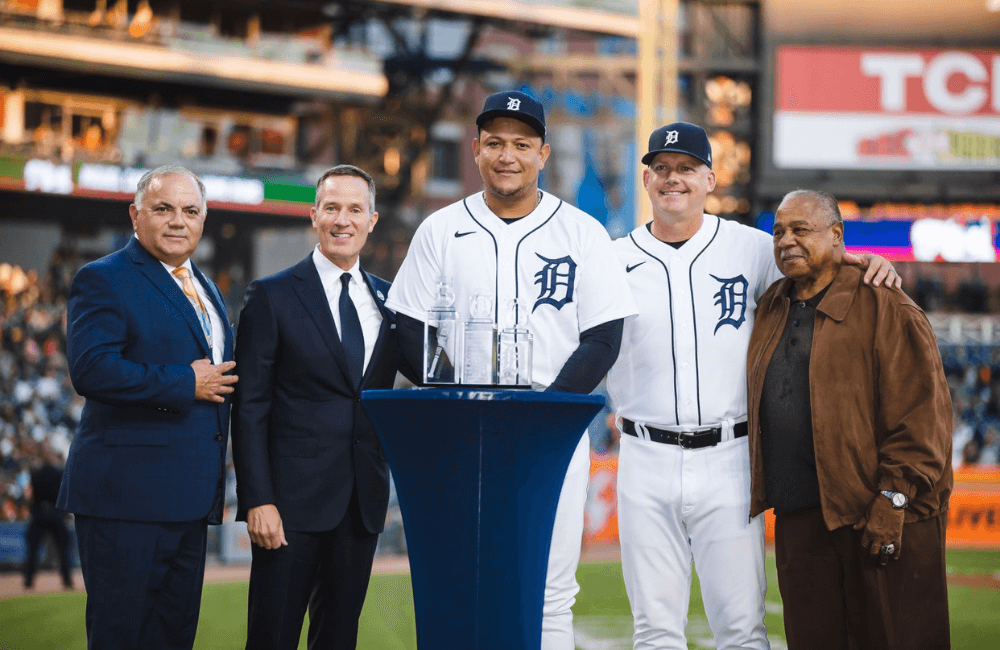 El "Miggy Day" se llevó a cabo en el Comerica Park.