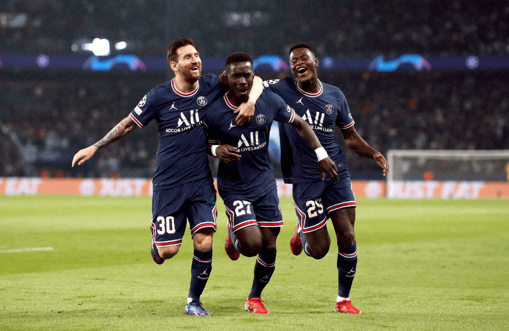 PSG venció en la Champions League.