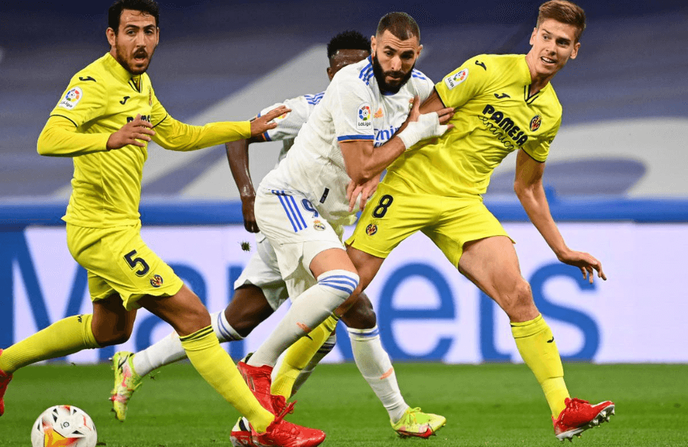 Real Madrid y el Villarreal, no se hicieron daño en el estadio Santiago Bernabéu