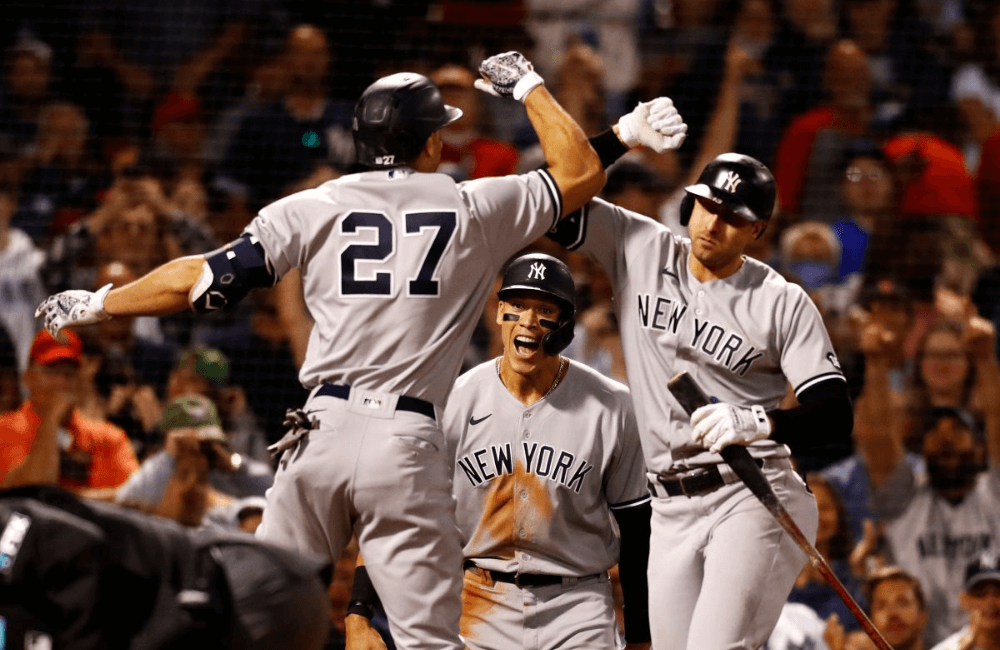 Los Yankees son líderes en el comodín de la Liga Americana.