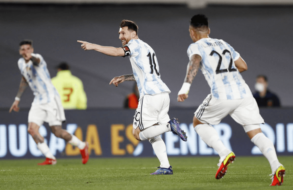 Messi alcanzó los 80 goles con la Selección de Argentina.