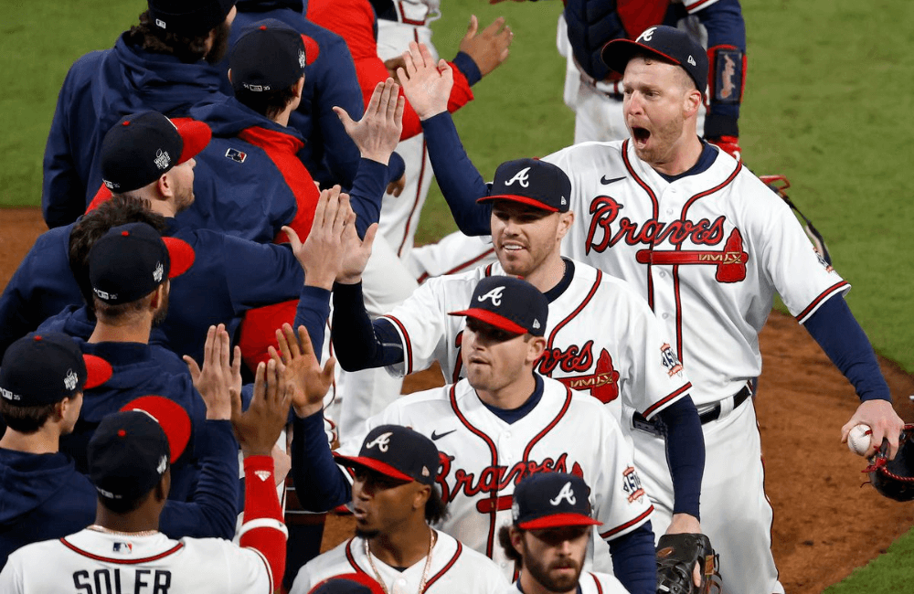 Bravos de Atlanta a un triunfo de ser campeones de la Serie Mundial.