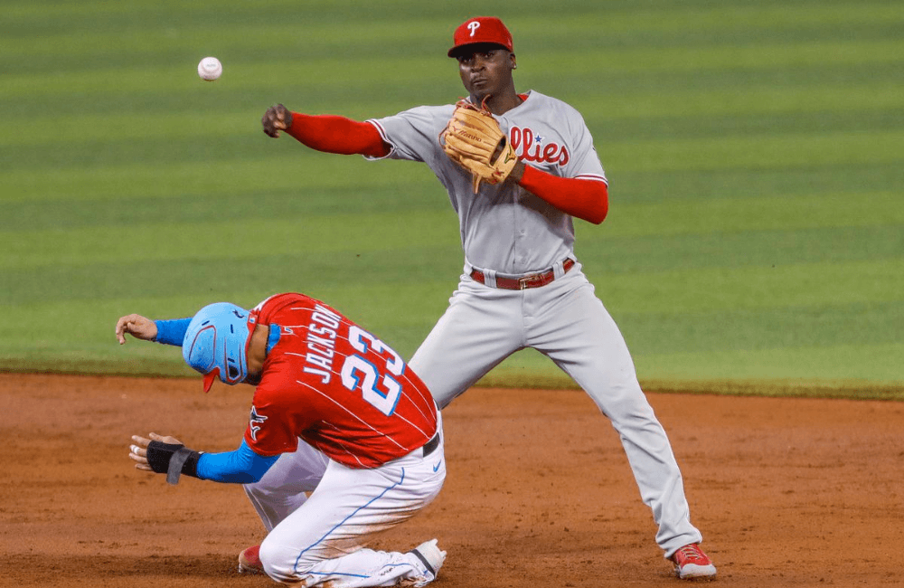 Los Filis de Filadelfia superaron a los Marlins de Miami.