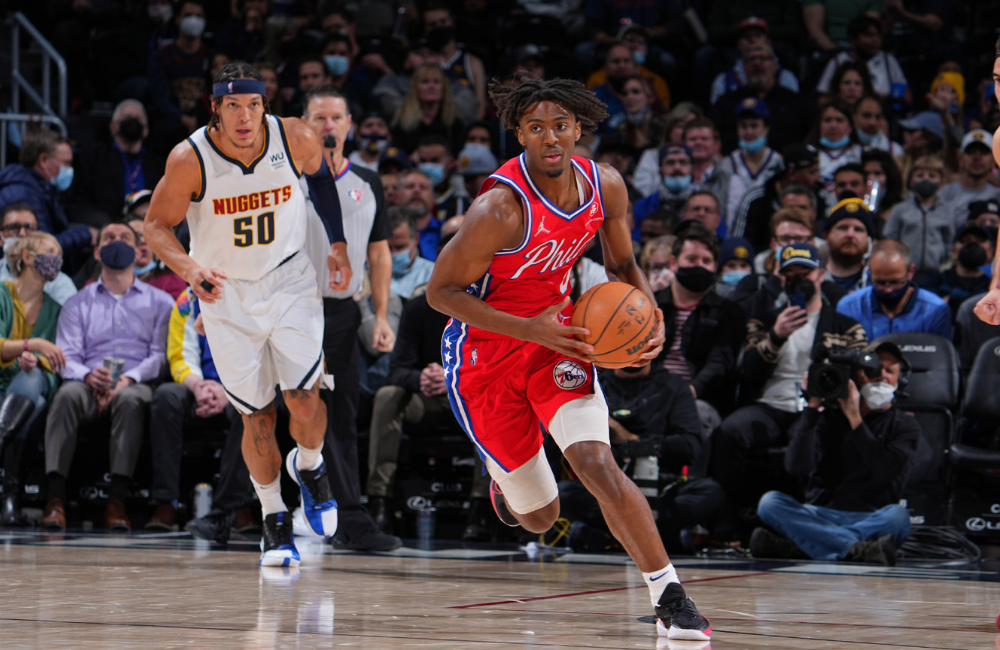 Tyrese Maxey guió el triunfo de los Sixers.