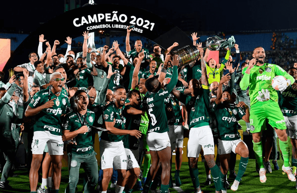 Palmeiras campeón de la copa Libertadores.