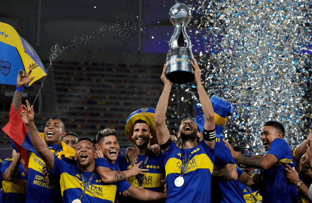 Boca Junior es campeón de la Copa Argentina.