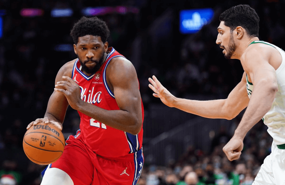 Joel Embiid dejó a atrás las 3 derrotas consecutivas de Philadephia 76ers.