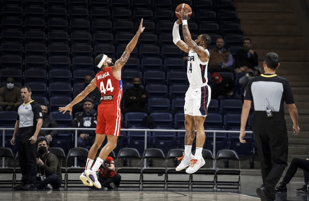 USA venció a Puerto Rico en las Eliminatorias de la FIBA.