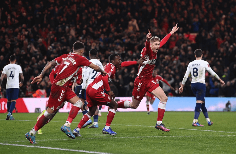 Josh Coburn convirtió el único tanto del Middlesbrough.