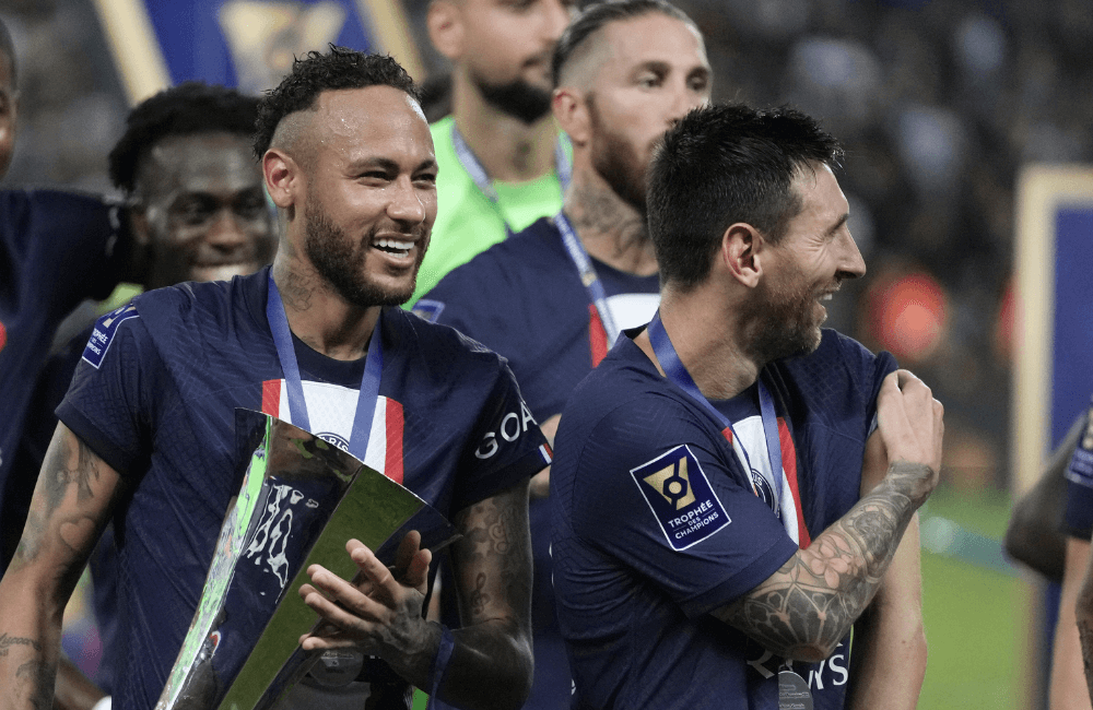 Neymar Jr. fue la figura del partido por el PSG.