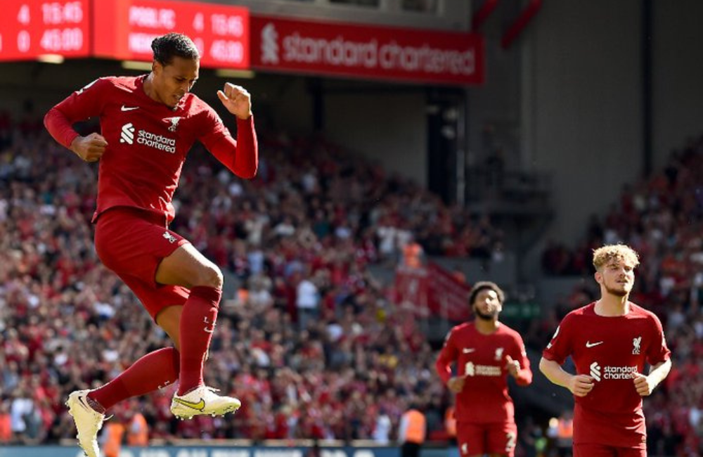 Liverpool le propinó una goleada de escándalo al Bournemouth en Anfield Road.