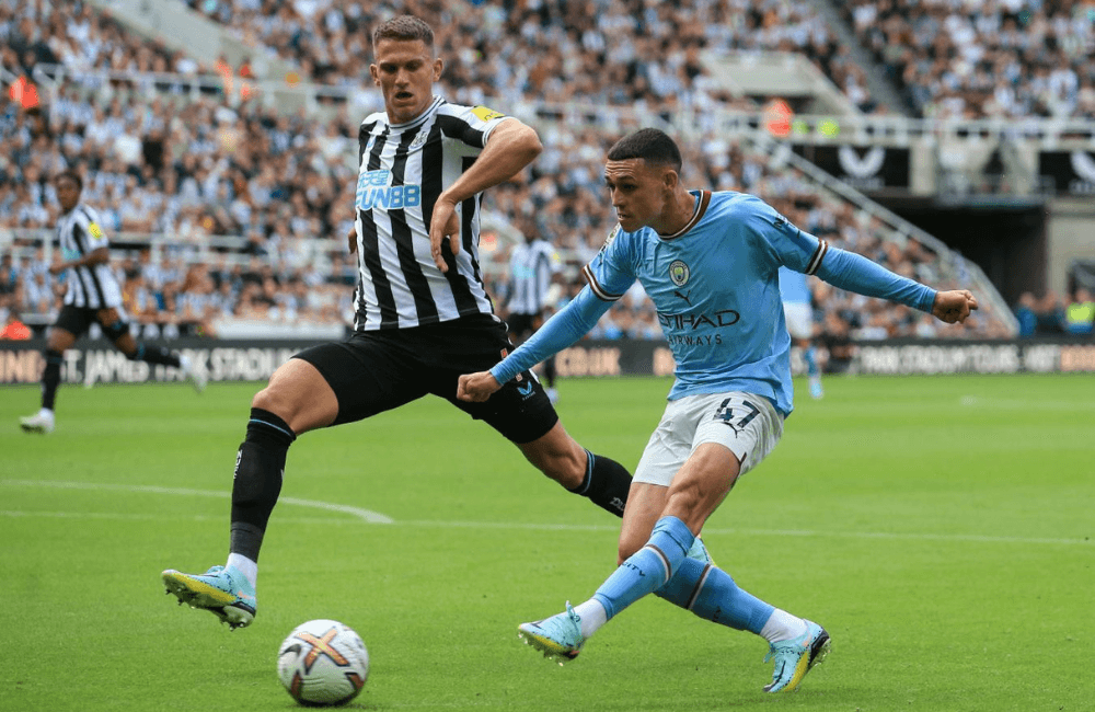 Newcastle United y Manchester City se repartieron los puntos.