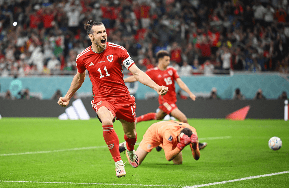 Gareth Bale empató el juego de Gales ante Estados Unidos.