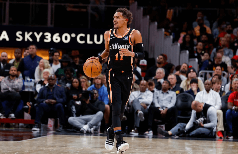 Trae Young lideró la victoria de Atlanta Hawks.