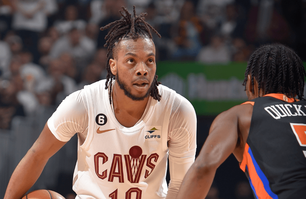 Darius Garland fue el máximo anotador en la victoria de Cleveland Cavaliers.