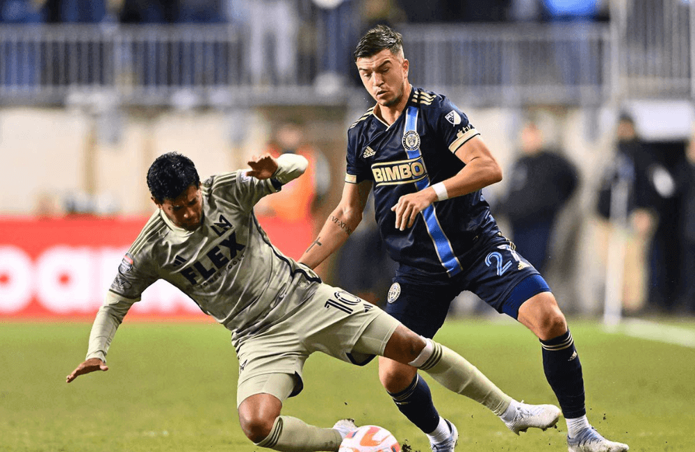 Philadelphia Union y Los Angeles empataron en la semifinal de la Scotiabank Concacaf Champions League.