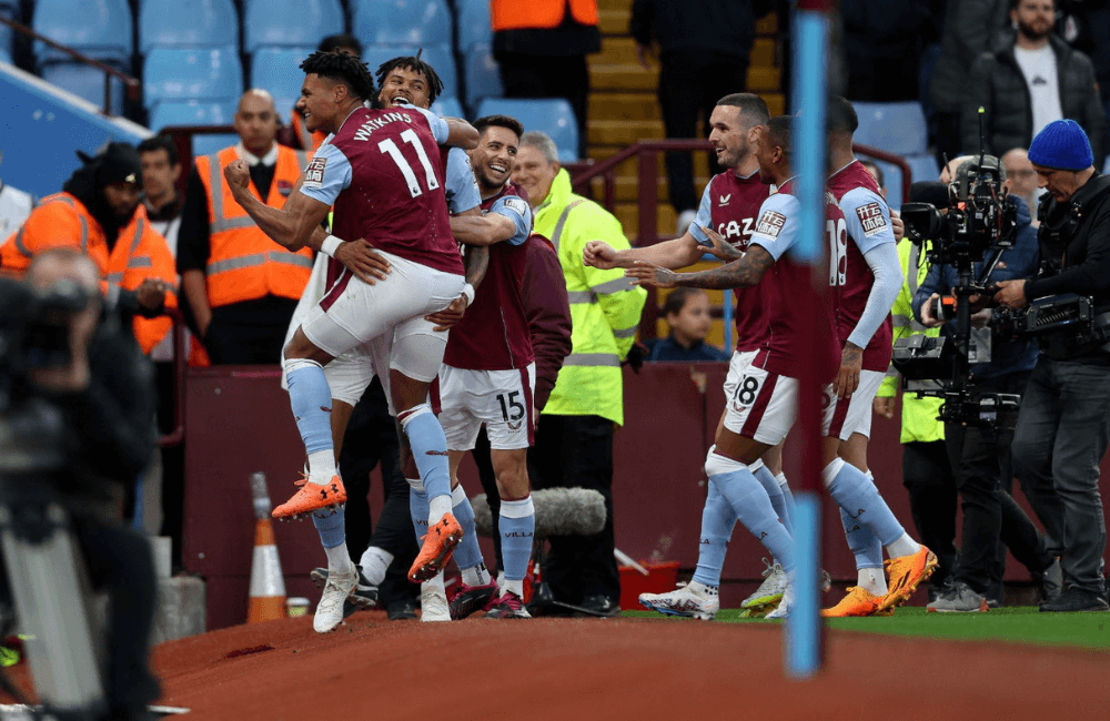 Aston Villa venció al Fulham 1-0 en el Villa Park.