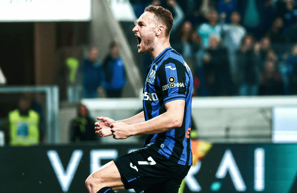 Atalanta venció a la Roma 3 goles por 1.