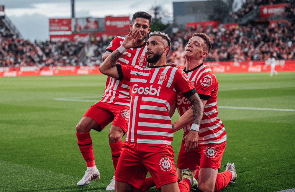 Valentín “Taty” Castellanos, anotó 4 goles en el triunfo de Girona ante el Real Madrid.