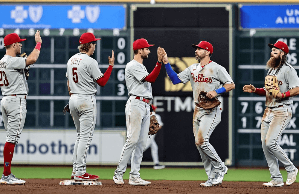 Los Filis de Filadelfia derrotaron a los Astros de Houston, 6 carreras por 1.