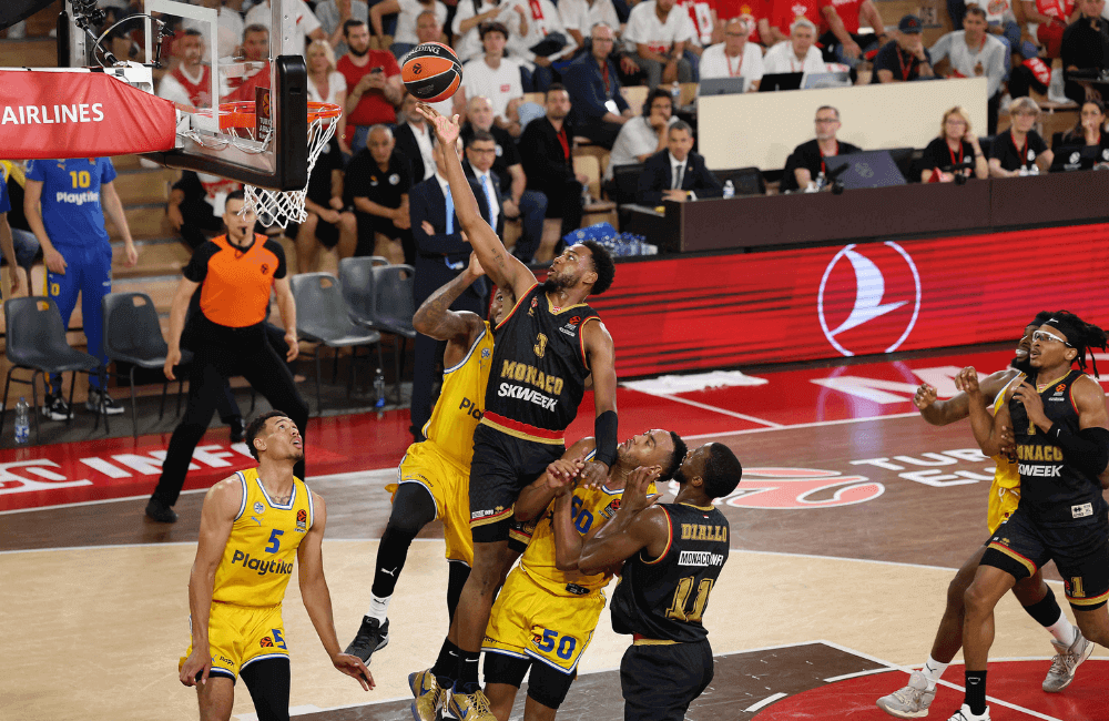 AS Mónaco derrotó al Maccabi Tel Aviv, 97-86 para clasificar al Final Four.