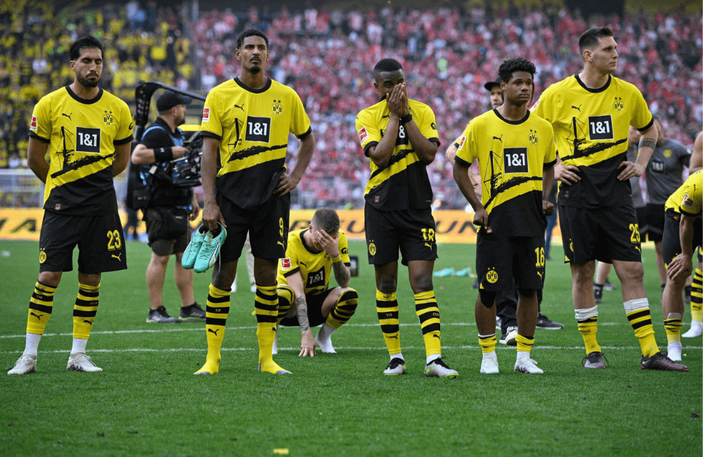 Borussia Dortmund igualó con el Mainz 05 jugando local 2-2.