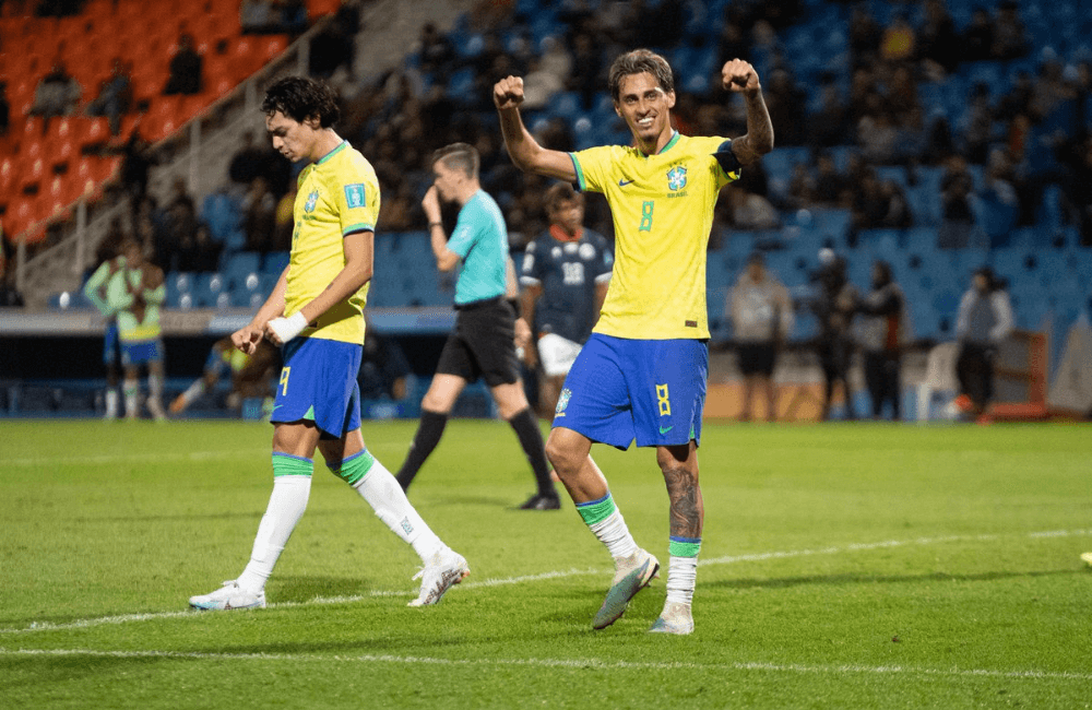 Brasil llegó a sus primeros 3 puntos en el Mundial Sub 20.