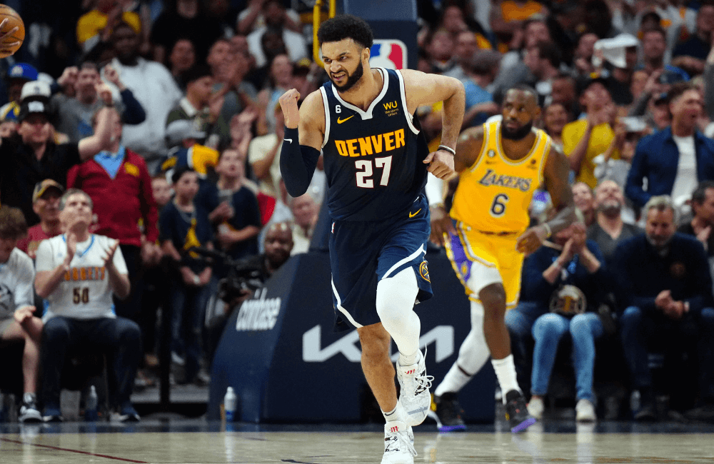 Jamal Murray fue valioso en el segundo triunfo de Denver.