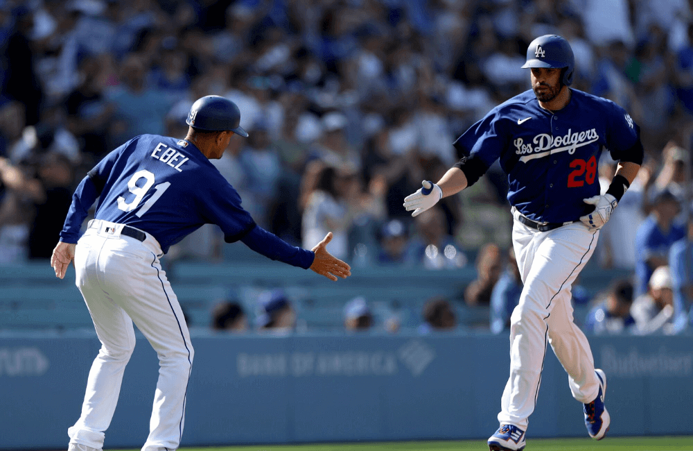 Los Dodgers lideran la División Oeste de la LN con 25 victorias.