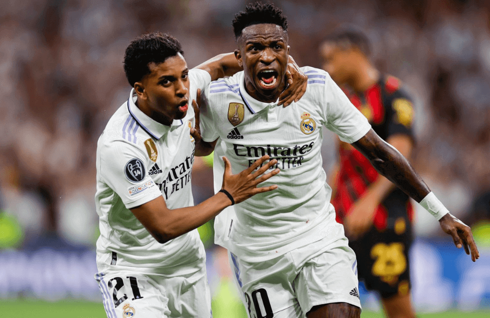 Vinicius Jr. fue el autor del gol por el Real Madrid.