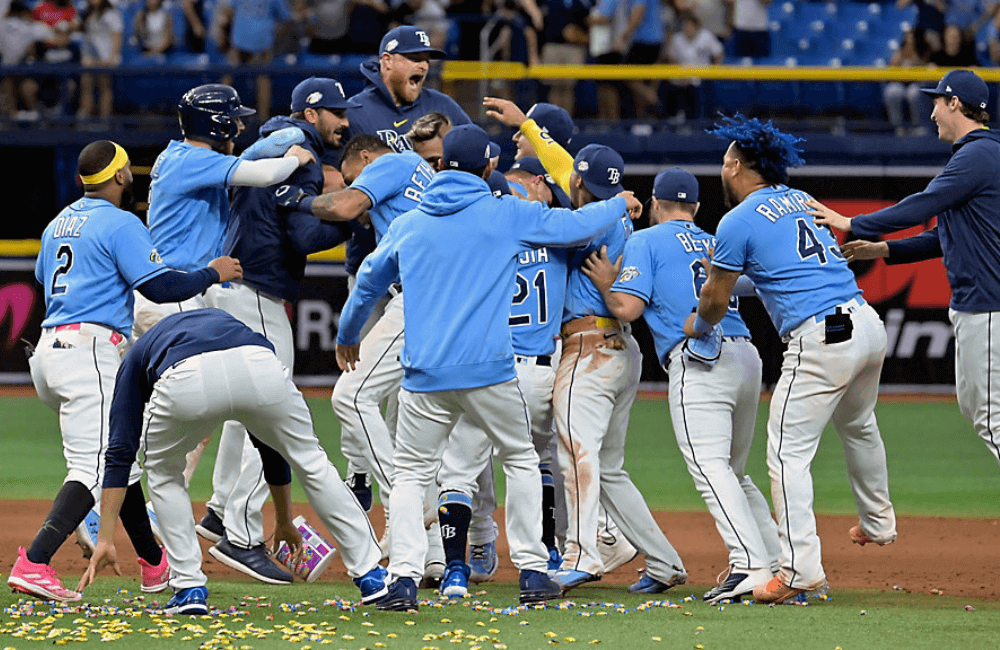 Tampa Bay Rays blanquearon a los Orioles de Baltimore 3 carreras por 0.