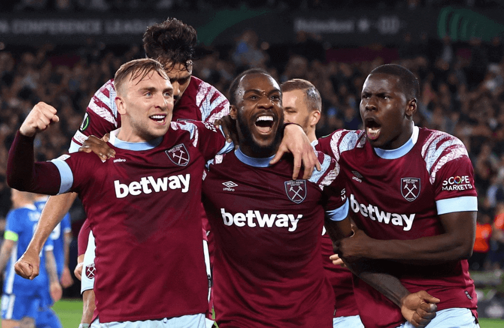 West Ham comenzó ganando en las semifinales de la Conference League.