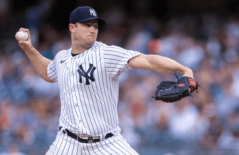 Gerrit Cole alcanzó la octava victoria de la temporada con los Yankees de Nueva York.