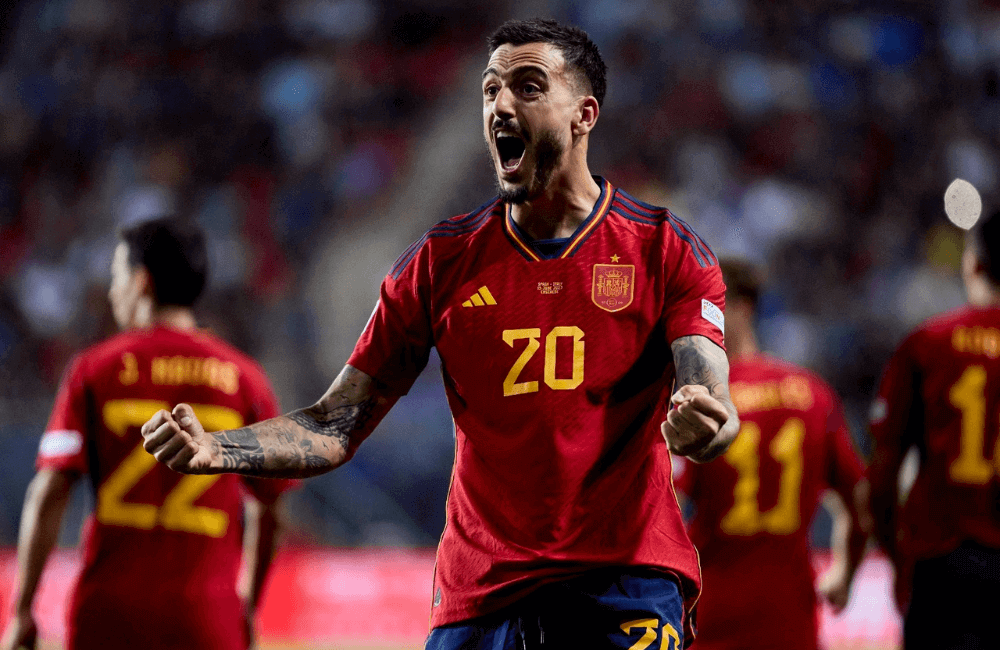 Joselu brindó el triunfo a España y ahora jugarán la final de la UEFA Nations League.