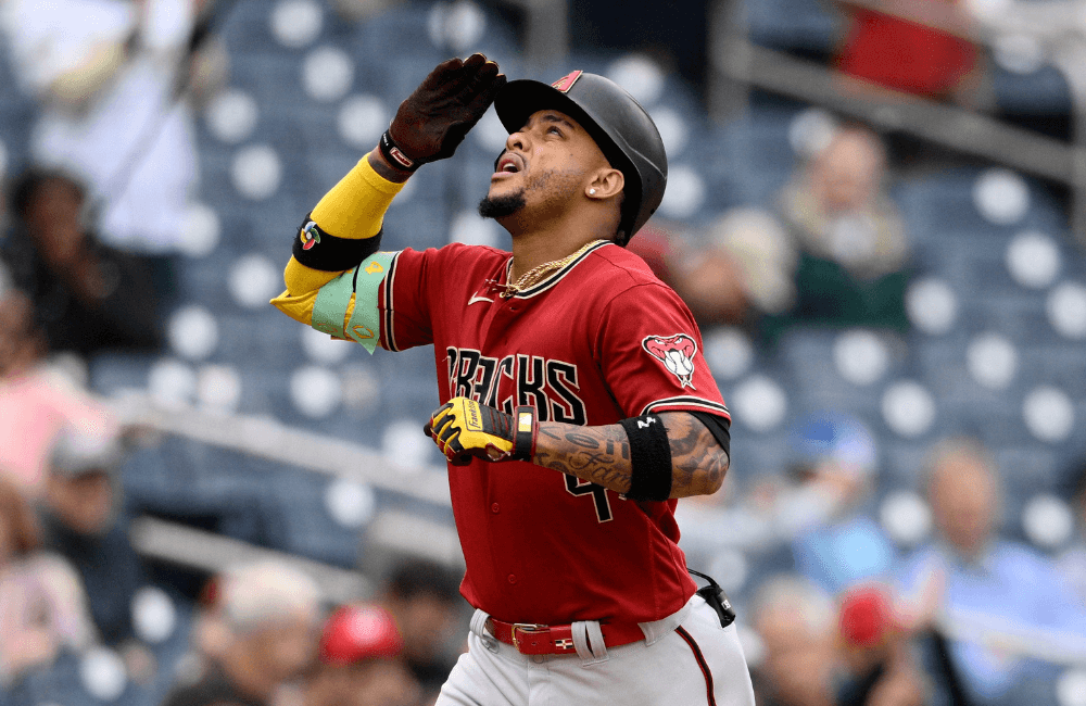 Ketel Marte conectó un jonrón para remolcar 3 carreras en el triunfo de Arizona.