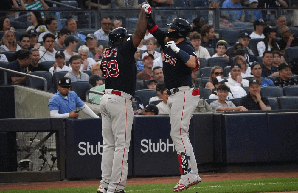 Los Medias Rojas de Boston vencieron 3-2 a los Yankees.