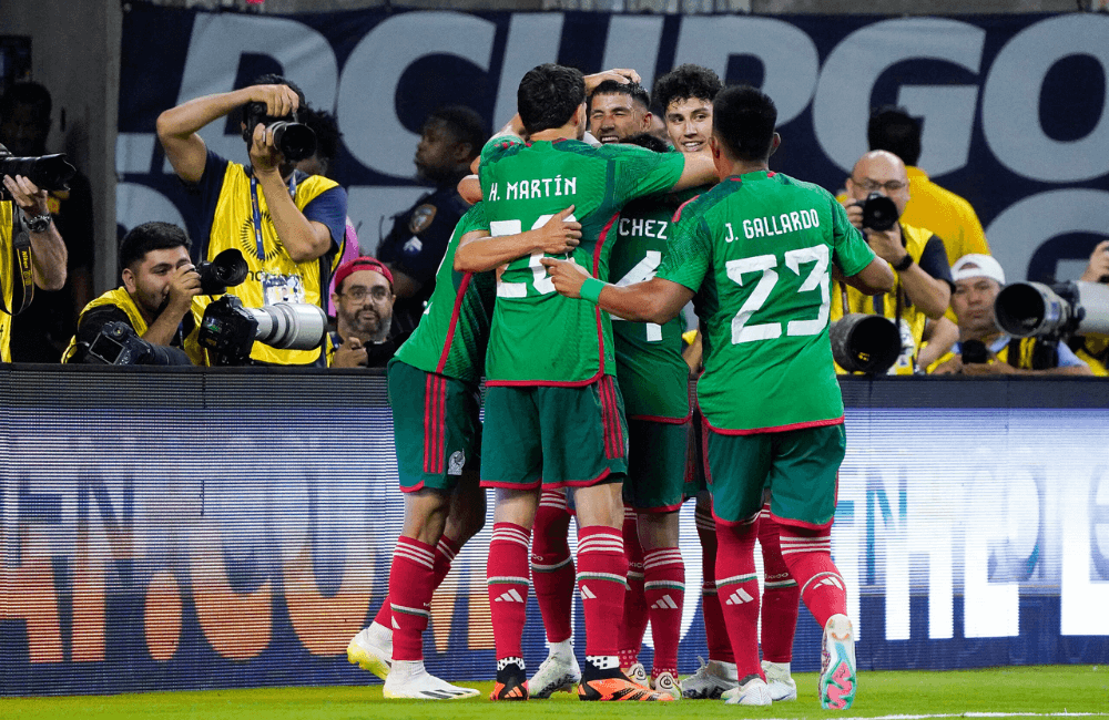 México comenzó goleando a Honduras en la Copa Oro 2023.