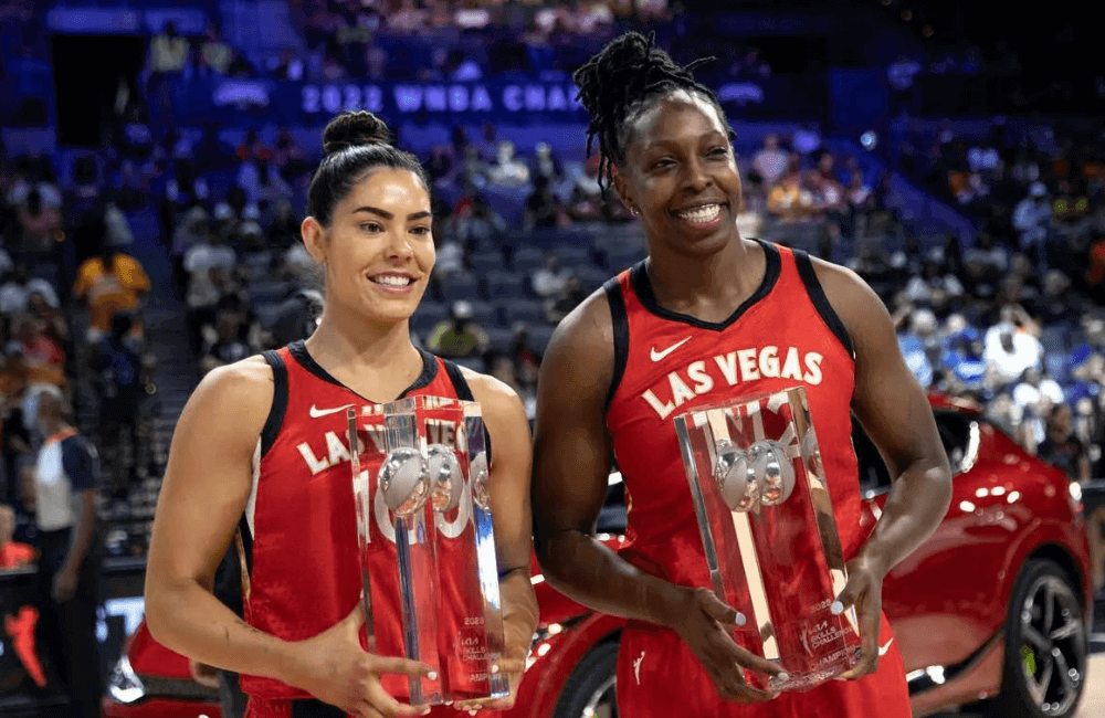 Chelsea Gray y Kelsey Plum, ganaron el concurso de habilidades de la WNBA.