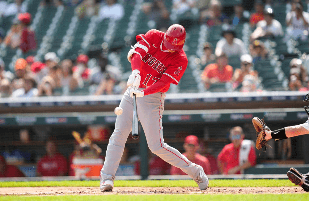 Shohei Ohtani conectó 2 jonrones en el segundo juego.