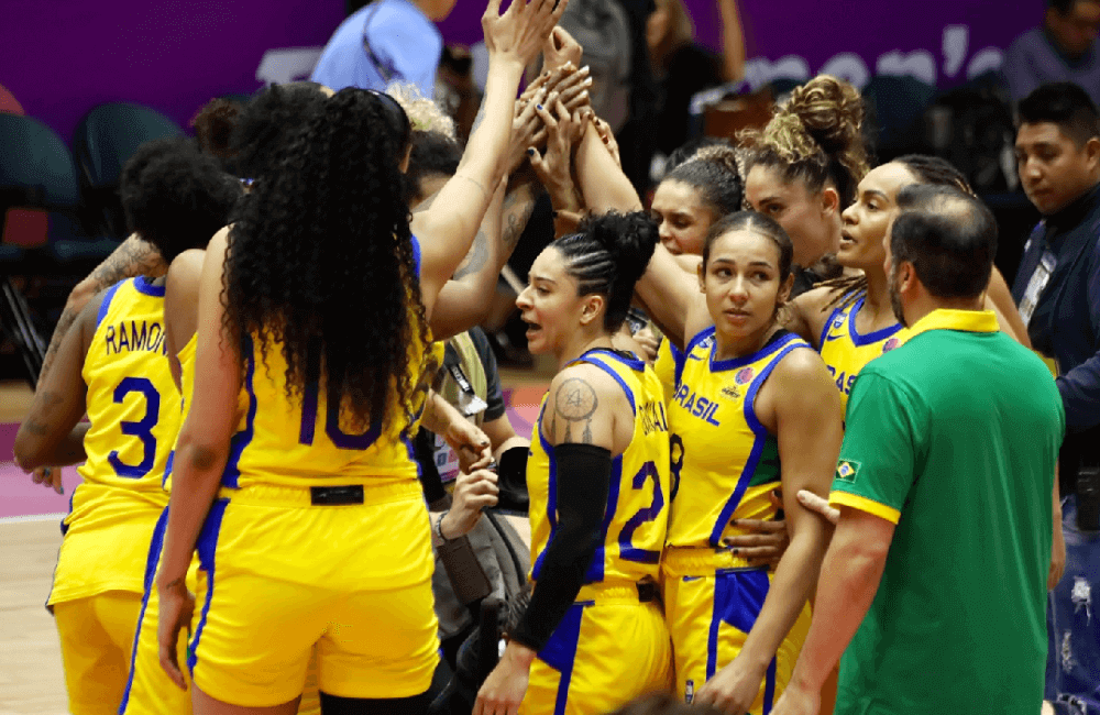 Brasil obtuvo su tercera victoria y está invicta en la Americup Femenina.