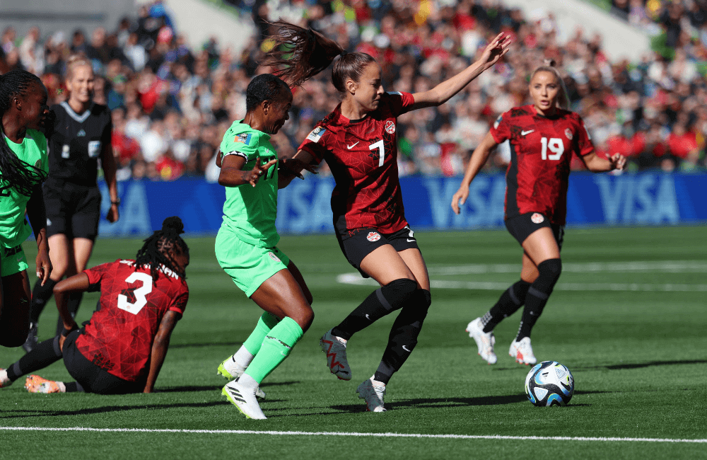 Canadá y Nigeria empataron a cero en su primer juego del Mundial.