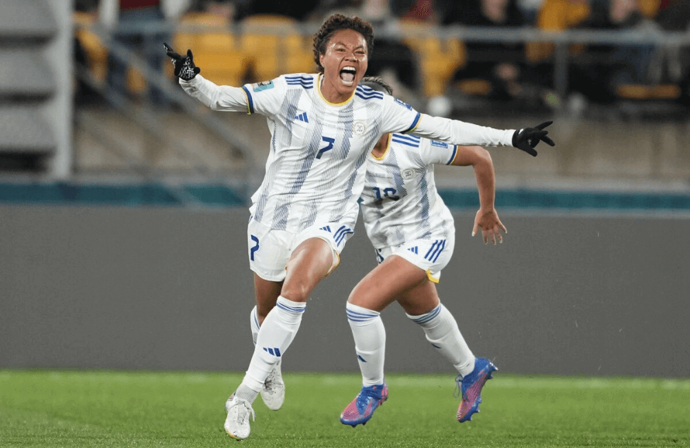 Sarina Bolden marcó el único gol en el triunfo de Filipinas ante Nueva Zelanda.