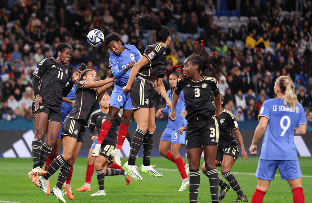 Francia y Jamaica se dividieron los puntos en el Mundial de Fútbol Femenino.