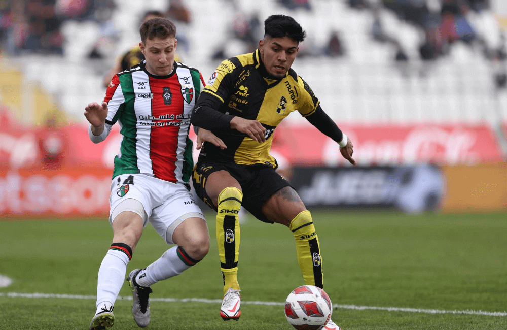 Palestino y Coquimbo Unido firmaron el empate a 1 gol en La Cisterna.