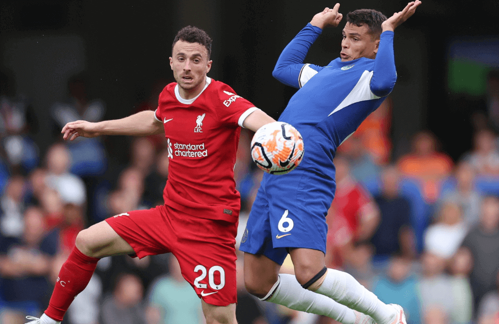 Chelsea y Liverpool sumaron un punto en la Premier League.